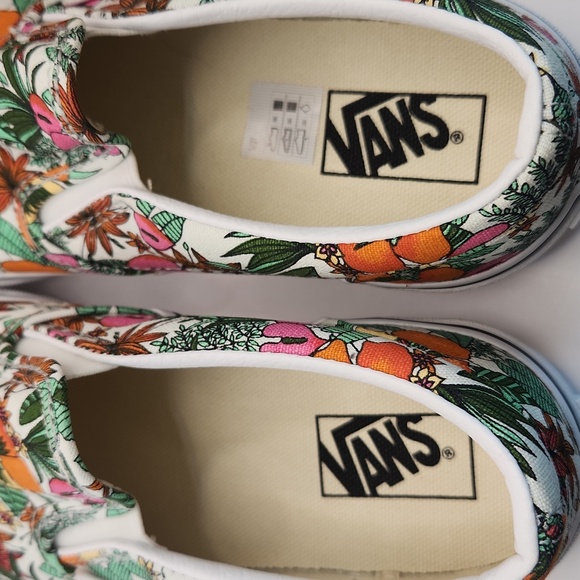 Vans Kids Multi-Tropic Classic Slip On Shoes Size 2.5 NWT - Picture 7 of 8